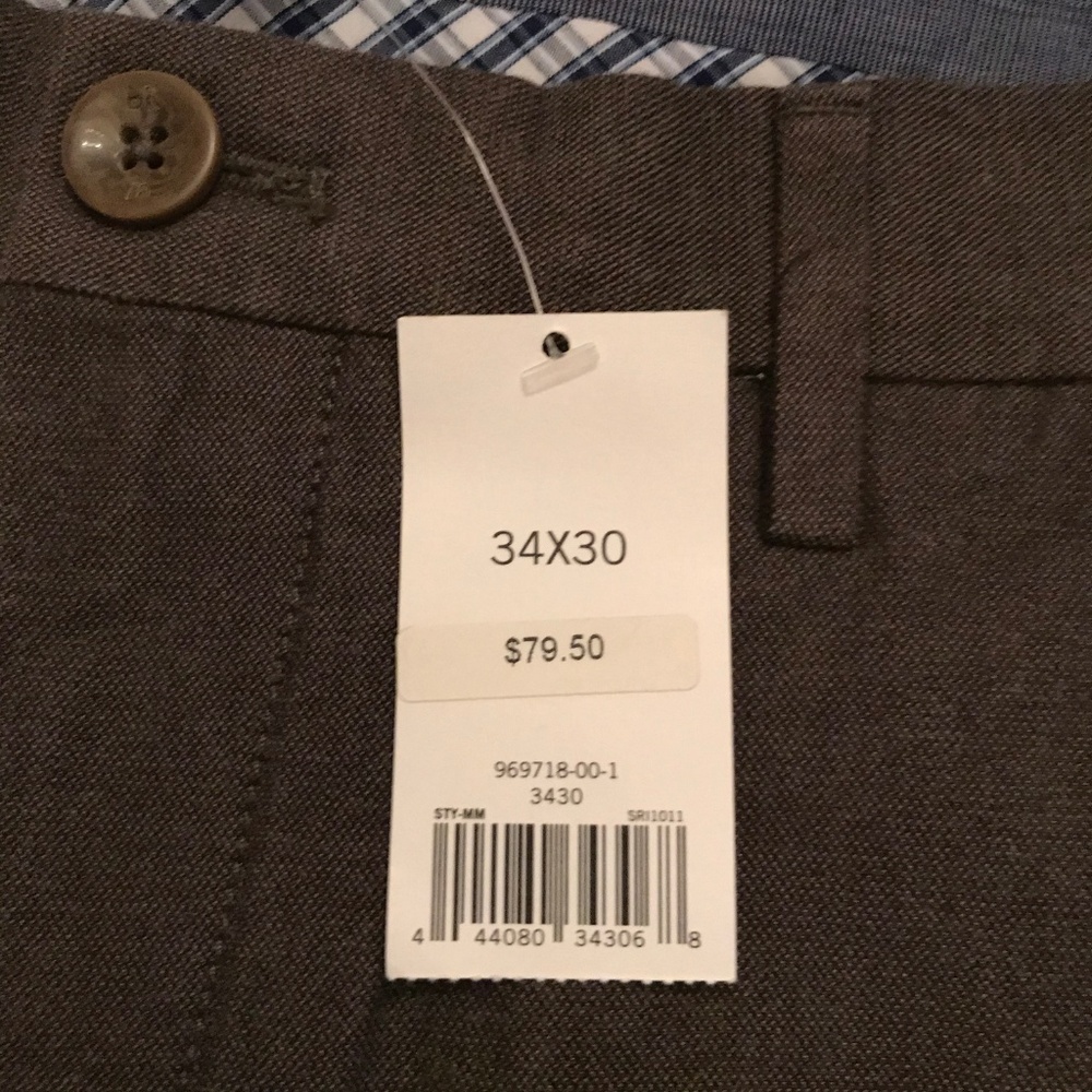 Brown Banana Republic Kentfield pants NWT 34/30